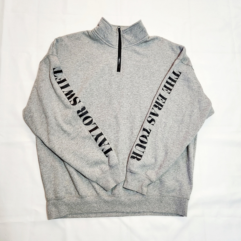 Taylor Swift Eras Tour 1/4 zip size Large - Picture 4 of 9